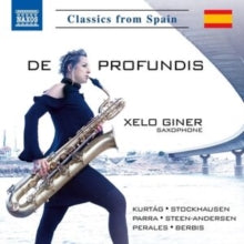 XELO GINER - KURTAG:DE PROFUNDIS - CD