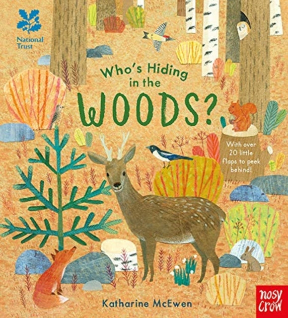 National Trust: Who's Hiding in the Woods? - Board book