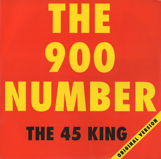 45 King - 900 Number (Original Version) - Used Vinyl Record 12"