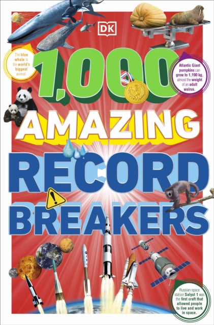 DK - 1,000 Amazing Record Breakers - Paperback