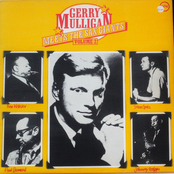 Gerry Mulligan - Meets The Sax Giants Volume 2 - Used Vinyl Record