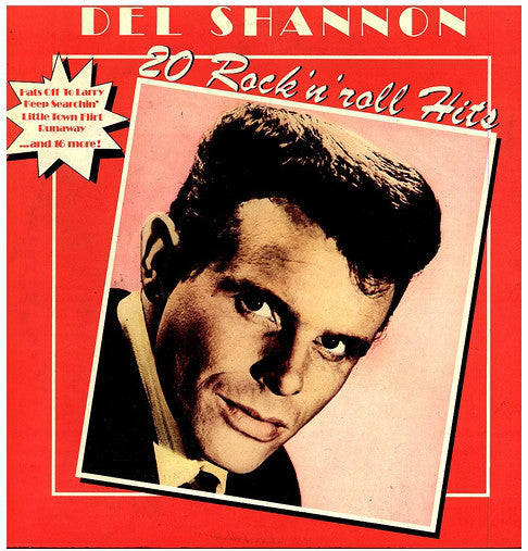 Del Shannon - 20 Rock 'N' Roll Hits - Used Vinyl Record