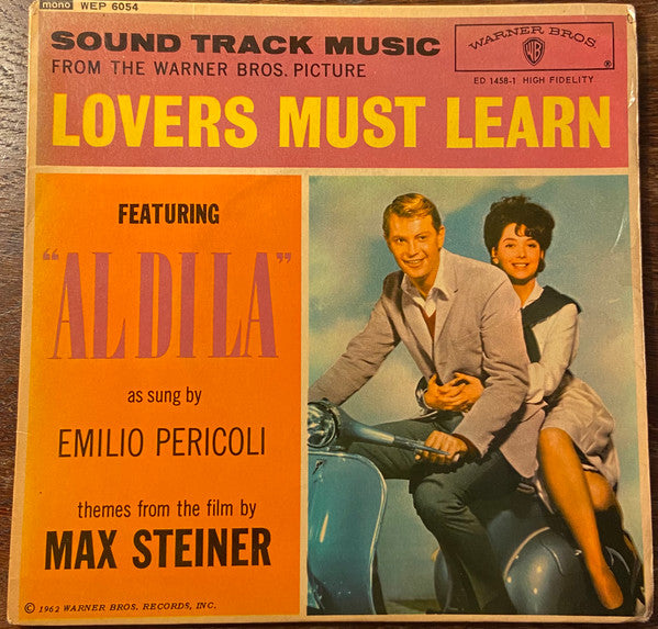 Max Steiner - Sound Track Music From The Warner Bros. Picture "Lovers