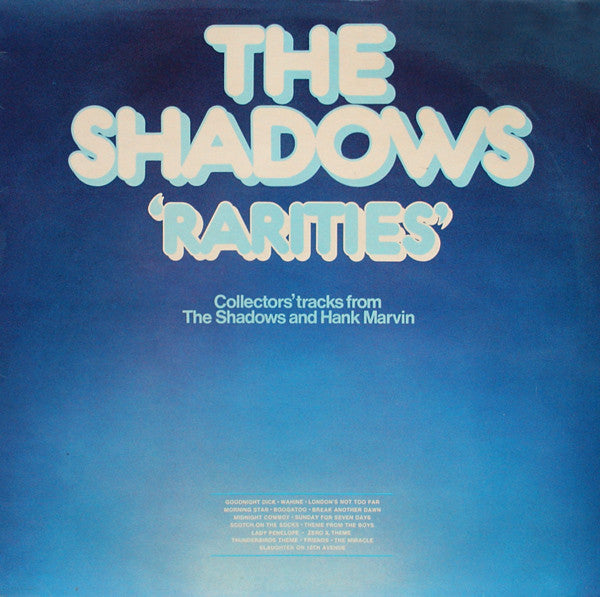 Shadows - Rarities - Used Vinyl Record