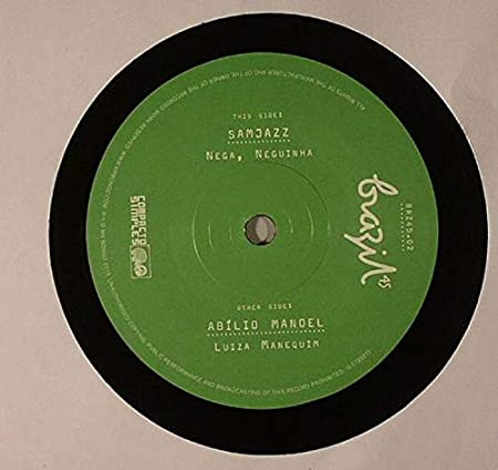 SAMJAZZ/ABILIA MANOE - NEGA NEGUINHA/LUIZA - Vinyl Record 7