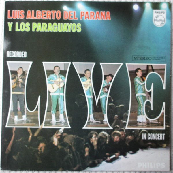 Luis Alberto del Par - Recorded "Live" In Concert - Used Vinyl Recor