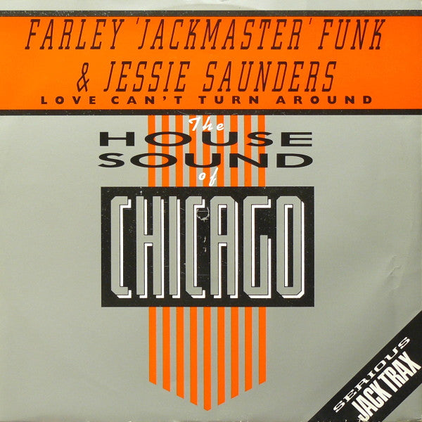 Farley "Jackmaster" - Love Can't Turn Around - Used Vinyl Record 12"