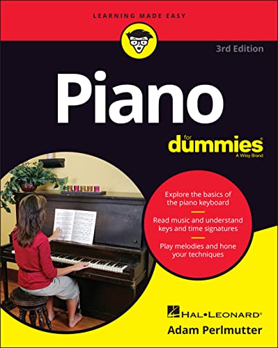 Adam Perlmutter - Piano For Dummies, 3rd Edition - New Paperback