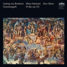 KURT MASUR  PETER SC - MASS IN D MAJOR  OP. 125 MISS - CD