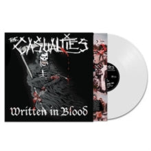 CASUALTIES - WRITTEN IN BLOOD - WHITE - Vinyl Record