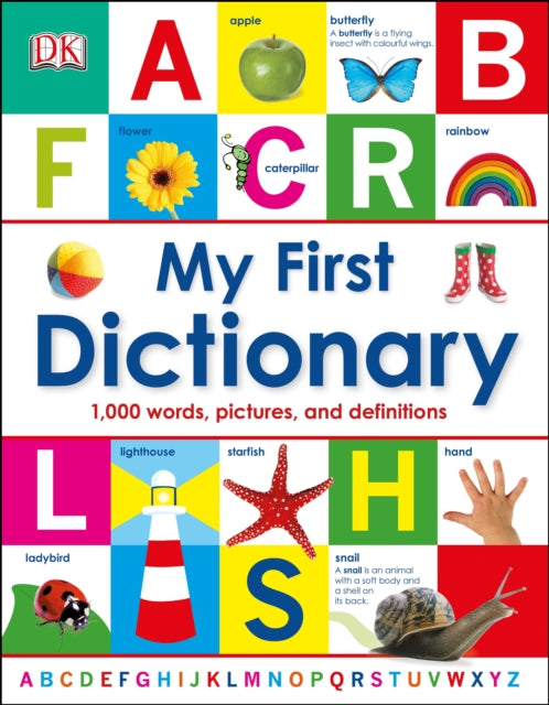 DK - My First Dictionary : 1,000 Words, Pictures and Definitions - Har