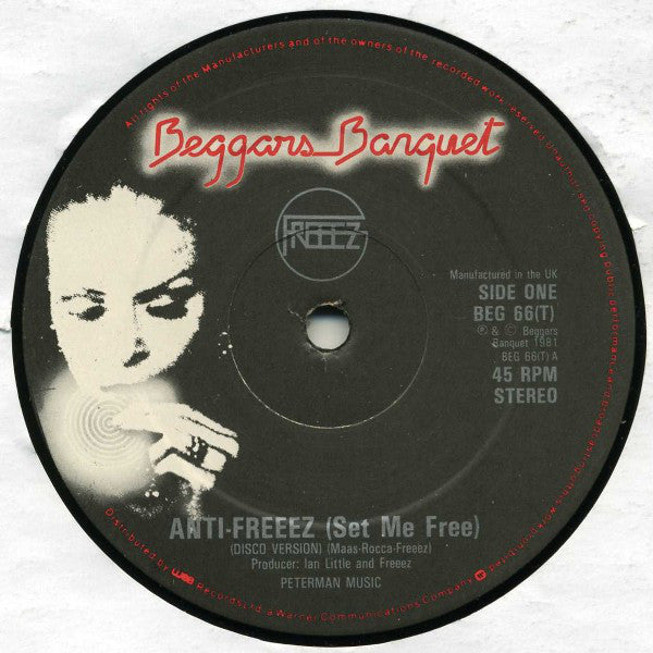Freeez - Anti- (Set Me Free) - Used Vinyl Record 12"