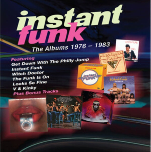 INSTANT FUNK - THE ALBUMS 1976-1983 5CD CLAMSHELL BOX  5CD  RELEASE DA