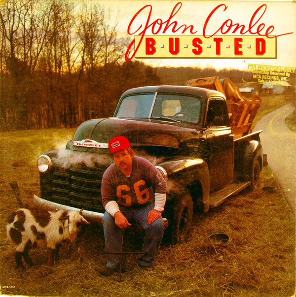 John Conlee - Busted - Used Vinyl Record