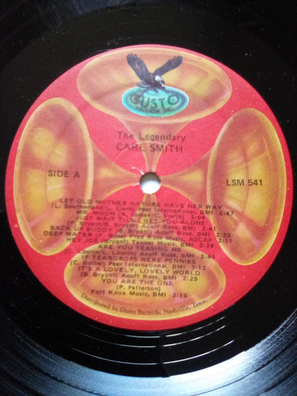 Carl Smith - Legendary - Used Vinyl Record