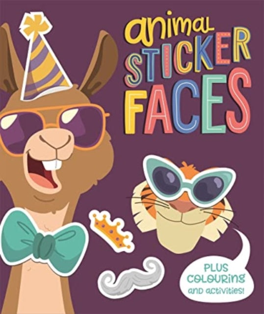 Igloo Books - Animal Sticker Faces - Paperback
