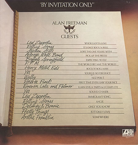 Various - By Invitation Only - Alan Freeman Pick Of The Pops Guests -