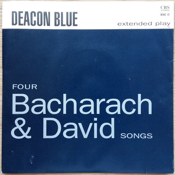 Deacon Blue - Four Bacharach & David Songs - Used Vinyl Record 7"