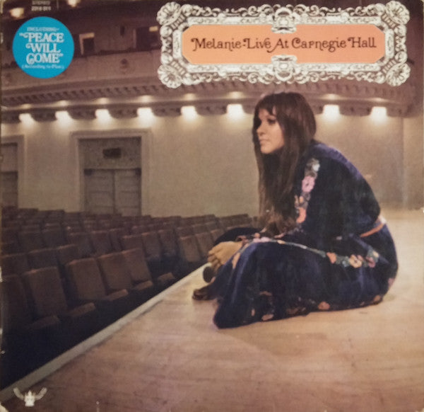 Melanie - Live At Carnegie Hall - Used Vinyl Record