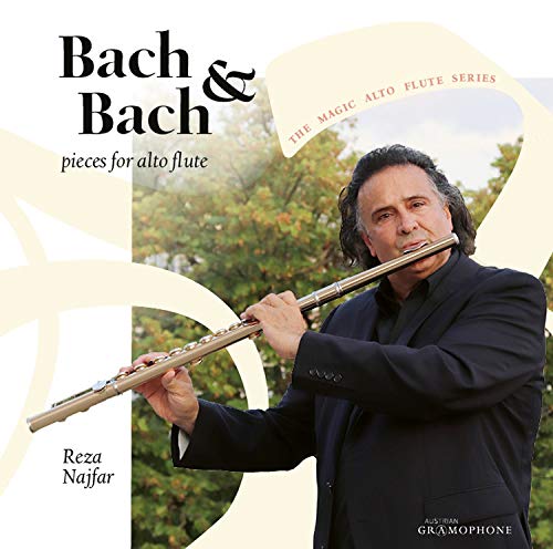 Reza Najfar - Bach & Bach: Pieces for Alto Flute - CD