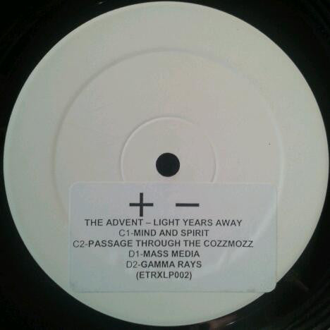 Advent - Light Years Away - Used Vinyl Record 12"