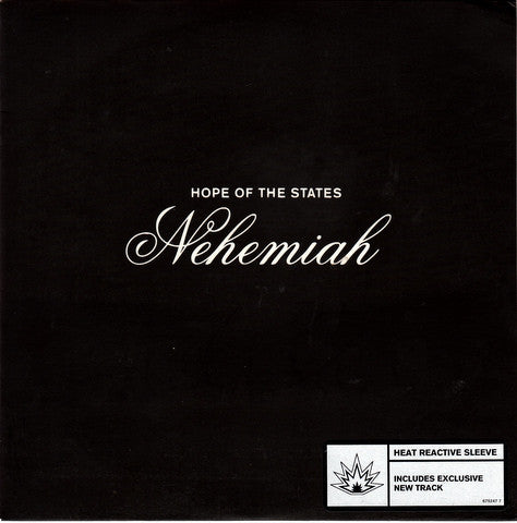 Hope Of The States - Nehemiah - Used Vinyl Record 7"