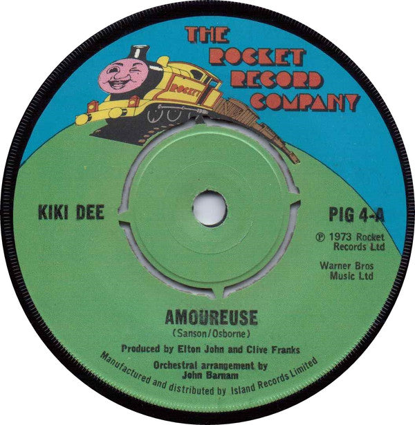 Kiki Dee - Amoureuse - Used Vinyl Record 7"