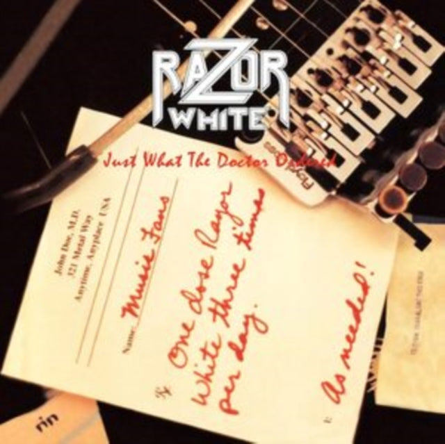 RAZOR WHITE - JUST WHAT THE DOCTOR ORDERED - Vinyl Record