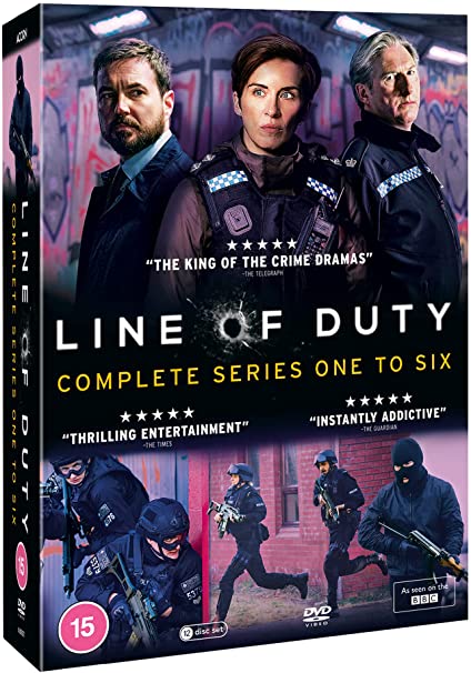 Line of Duty: Complete Series One to Six - DVD