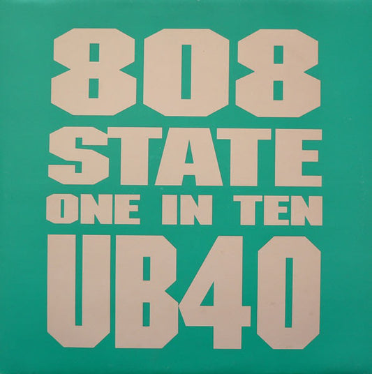 808 State - One In Ten - Used Vinyl Record 7"