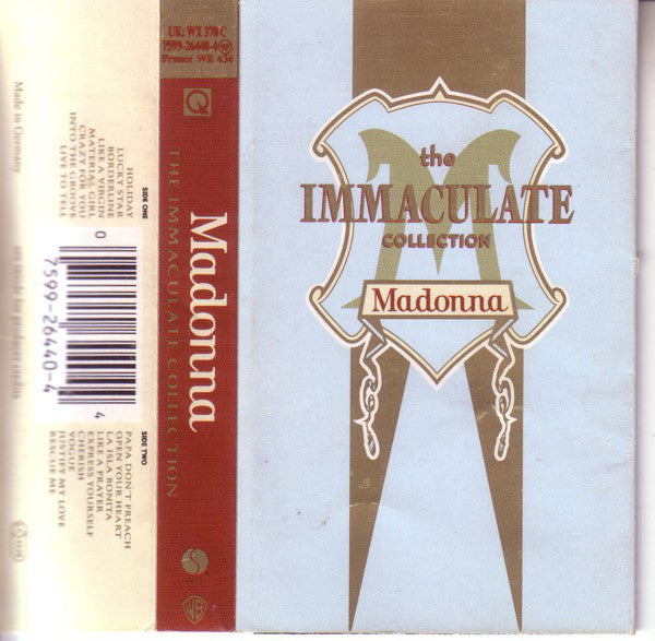 Madonna - Immaculate Collection - Used Cassette