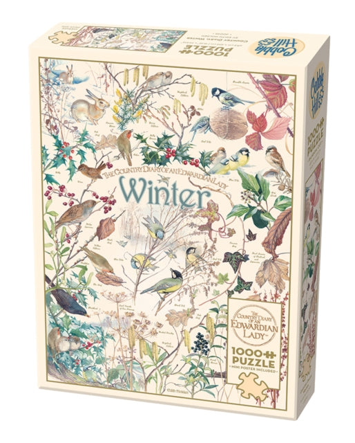 Country Diary Winter 1000 Piece Puzzle - Paperback