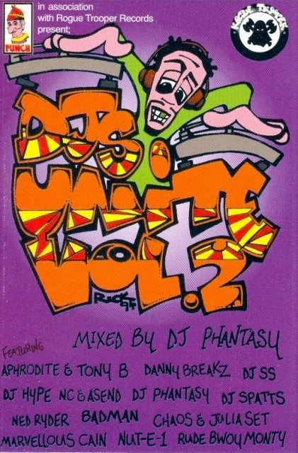 DJ Phantasy - DJ's Unite Vol.2 - Used Cassette