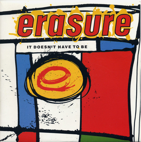 Erasure - It Doesn't Have To Be - Used Vinyl Record 7"