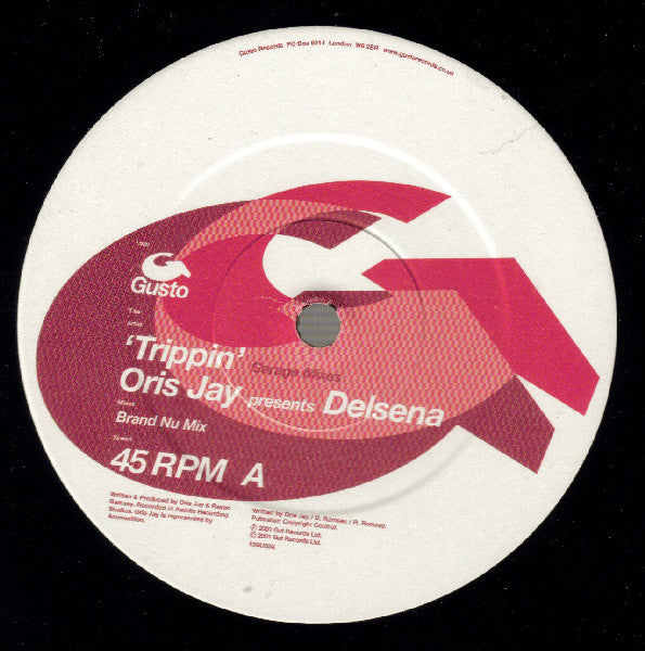Oris Jay - Trippin (Garage Mixes) - Used Vinyl Record 12"