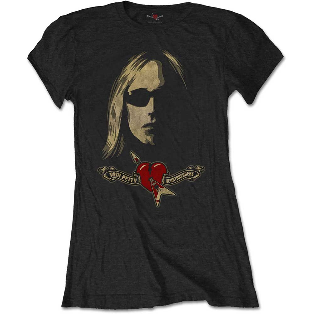 Tom Petty & The Hear - tshirt - Ladies - Short Sleeves - Medium
