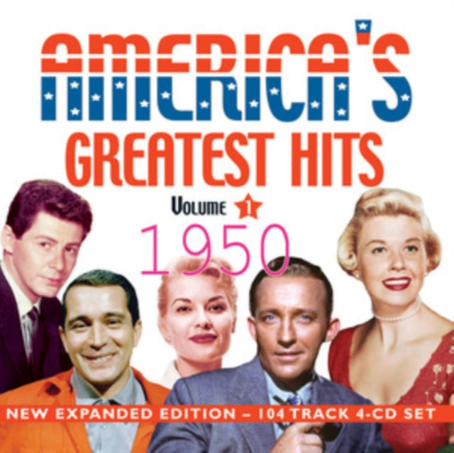 VARIOUS ARTISTS - America's Greatest Hits 1950 (Expanded Edition 4CD)