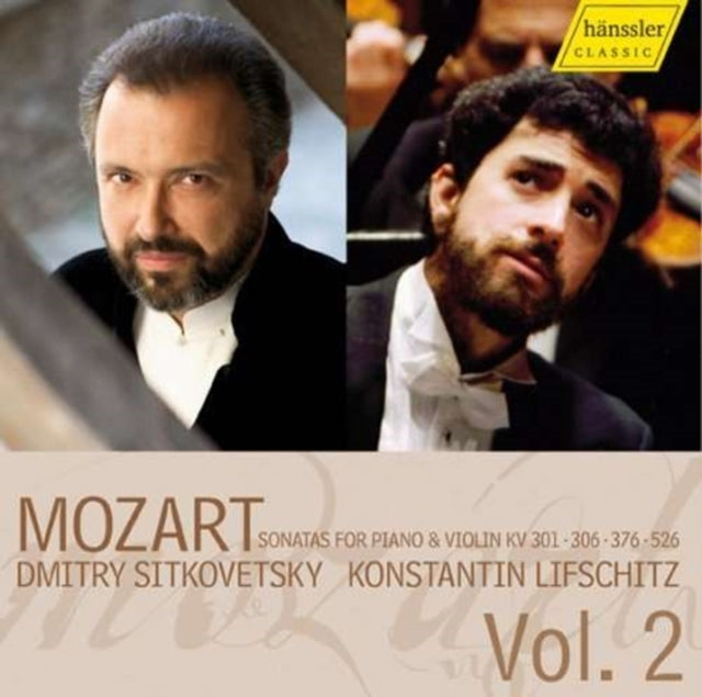 SITKOVETSKY : LIFSCH - MOZART, W.A.: VIOLIN SONATAS, - CD