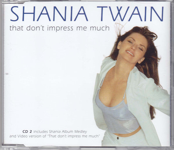 Shania Twain - That Don't Impress Me Much - Used CD
