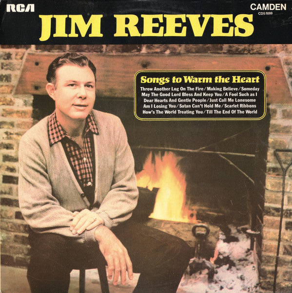 Jim Reeves - Songs To Warm The Heart - Used Vinyl Record