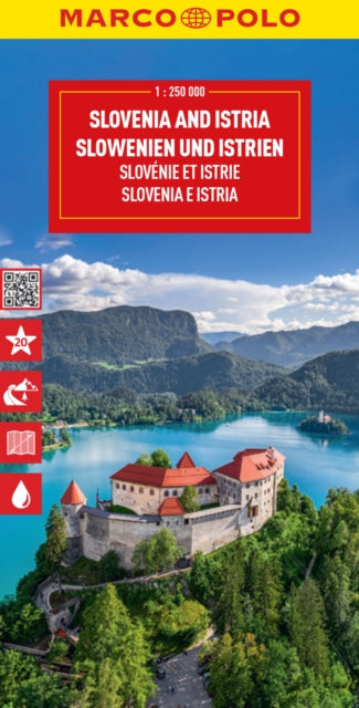 Marco Polo - Slovenia and Istria  Map - New Sheet map