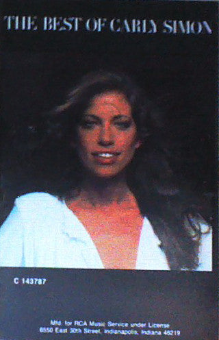 Carly Simon - Best Of - Used Cassette