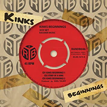 VARIOUS - KINKS BEGINNINGS 3CD - CD