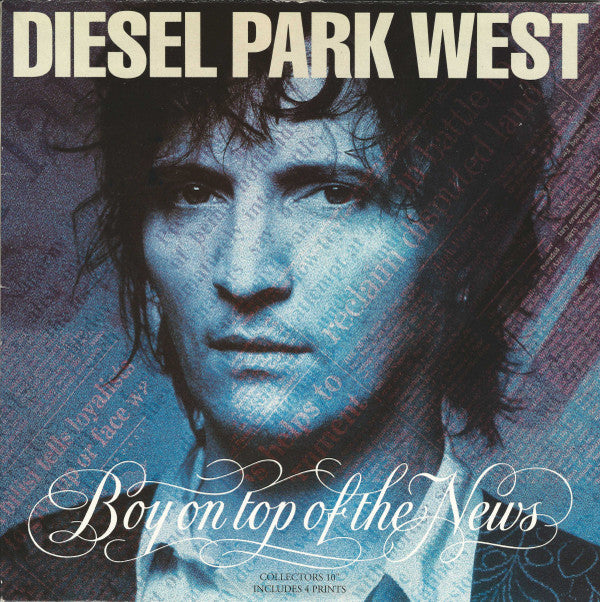 Diesel Park West - Boy On Top Of The News - Used Vinyl Record 10"