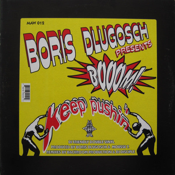 Boris Dlugosch - Keep Pushin' - Used Vinyl Record 12"