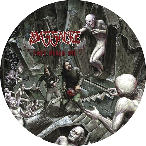 MASSACRE - Y NEVER DIE (7" PIC DISC) - Vinyl Record 7PD