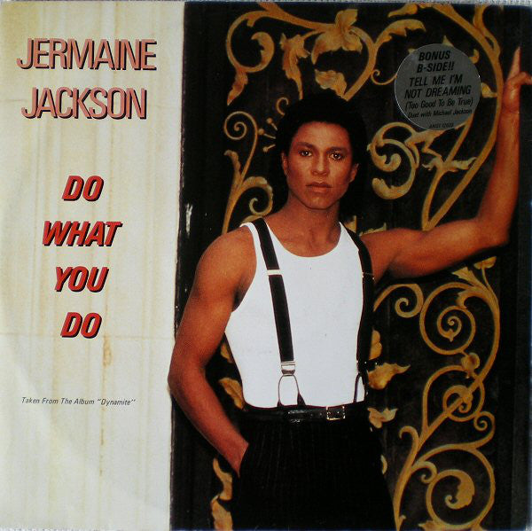 Jermaine Jackson - Do What You Do (Remix) - Used Vinyl Record 12"
