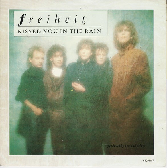 Munchener Freiheit - Kissed You In The Rain - Used Vinyl Record 7"