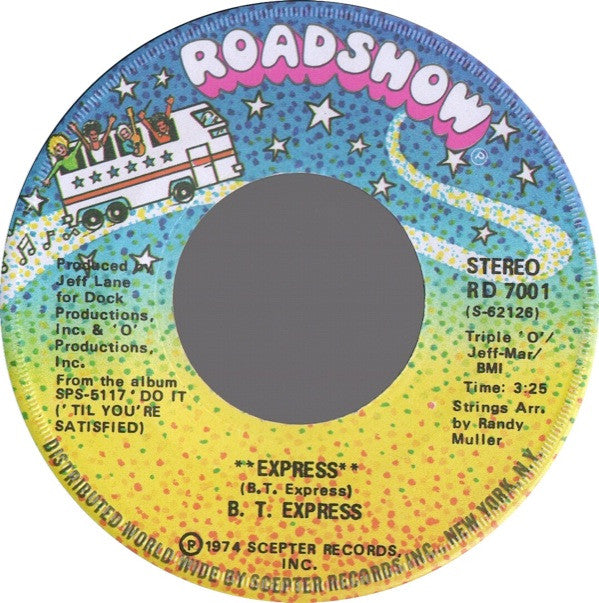 B.T. Express - Express - Used Vinyl Record 7"