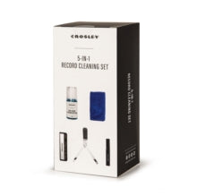 CROSLEY - 5 In 1 Record Cleaning Set (Black) - Cleaning Product